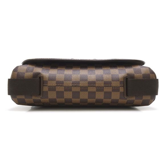 Louis Vuitton Damier Brooklyn MM Ebene Diagonal Shoulder Brown - Picture 3 of 8